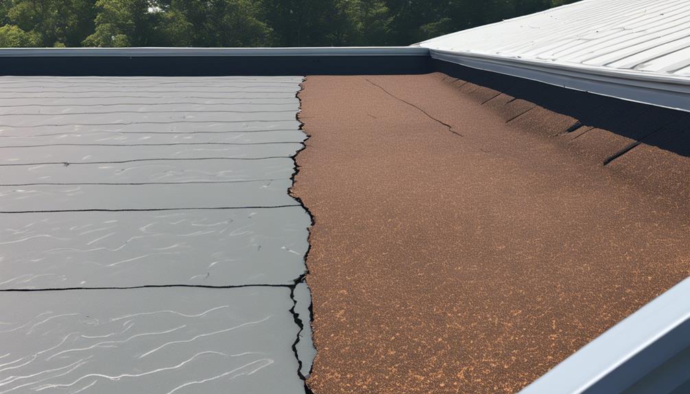 flat roof maintenance required