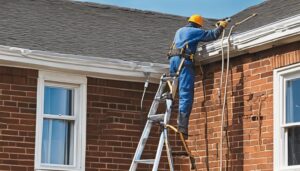 repairing a leaking roof