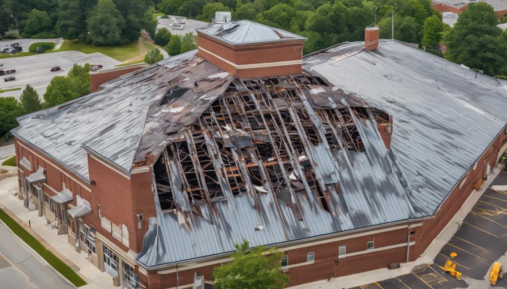 repairing commercial metal roofs