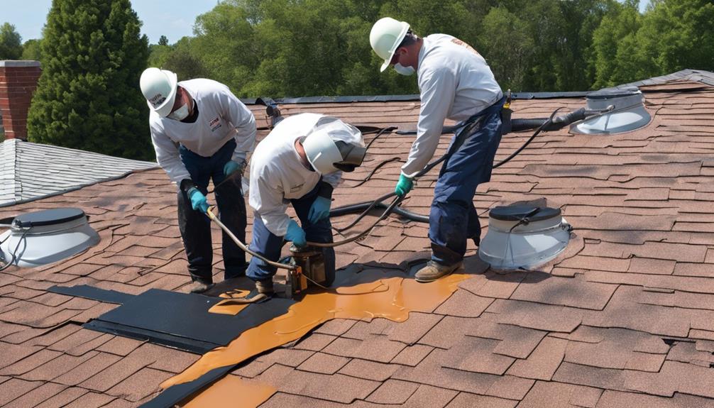 seeking polyurea roof repair